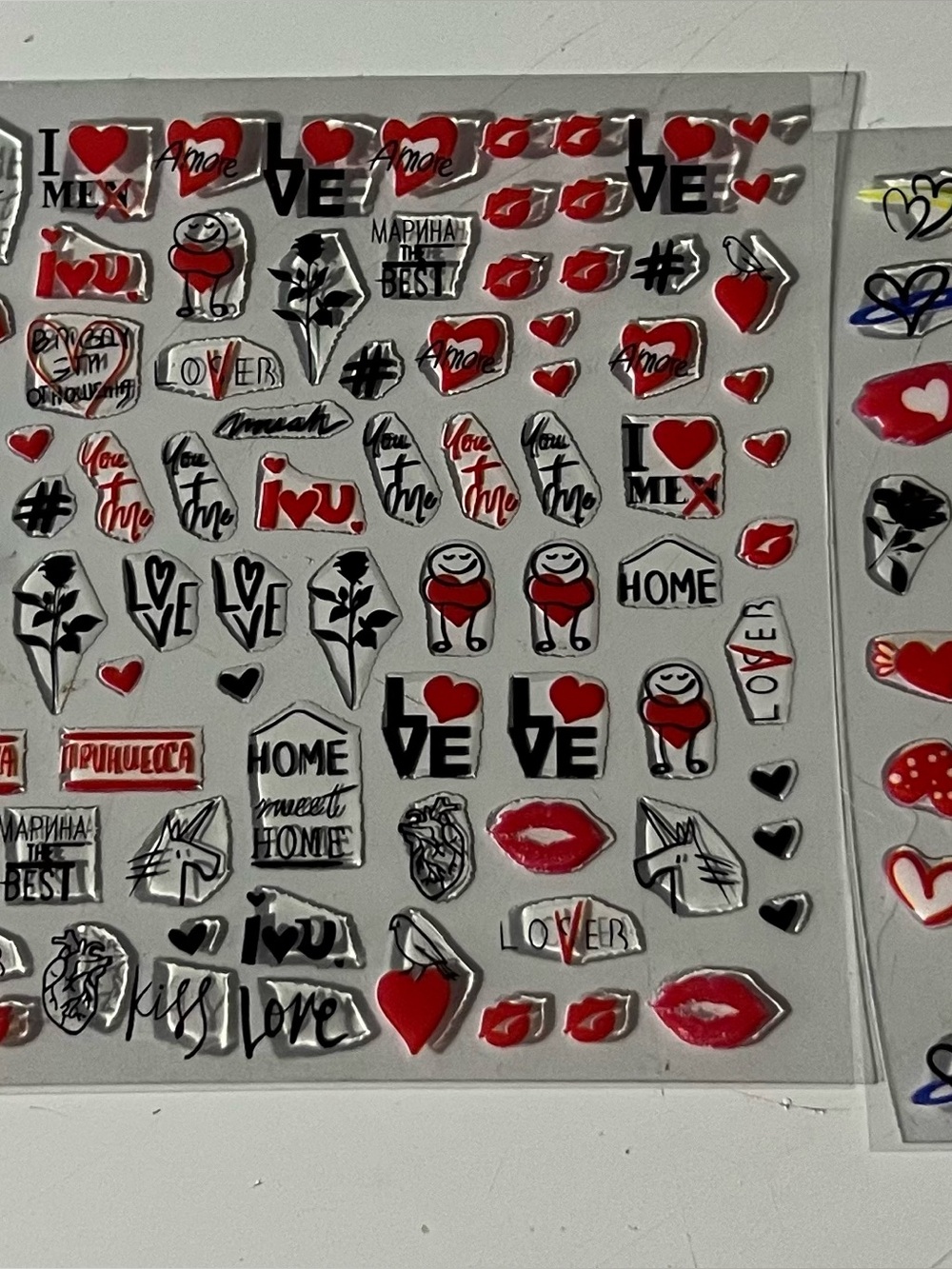 3D Nail Art Stickers